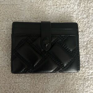 Kurt Geiger London Black Leather Drench Multi Card Holder Wallet